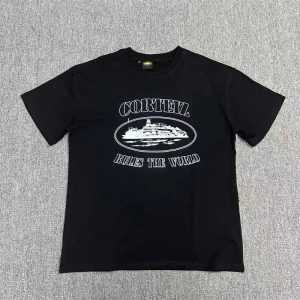 Graphic Tee Corteiz Rules The World – L