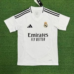 Adidas Real Madrid Home Jersey Emirates Fly Better – L