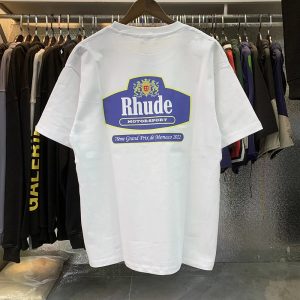 T-Shirt Rhude Motorsport Grand Prix de Monaco 2022 – 5003 White, L