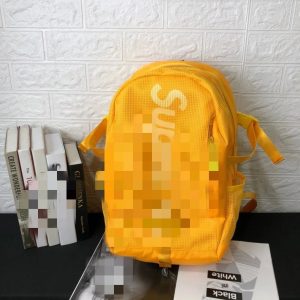 Men's backpack, large-capacity hiking and travel bag, women's minimalist casual backpack for junior high school students, senior high school students, and college students, men's-CY – Yellow, 13 and under