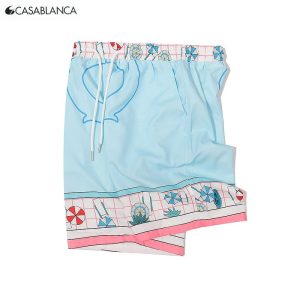 Casablanca Swim Shorts Grid Print – Option FE52A279, 3XL