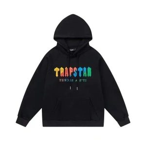 Trapstar Hoodie Rainbow Logo – L