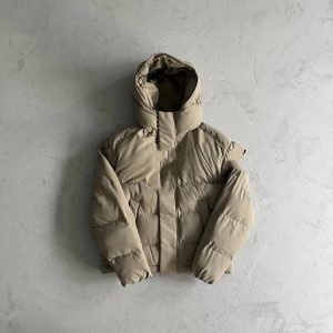 Trapstar Decoded Hooded 2.0 Puffer Jacket Brown – L