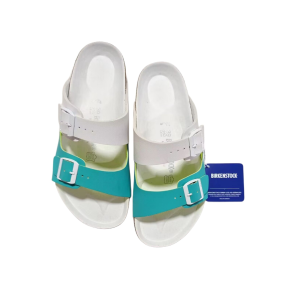 Birkenstock Arizona Two-Tone Buckle Sandal – 7, EUR 35