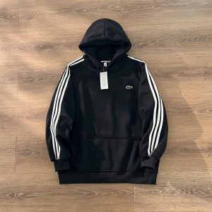 3 Slatted Crocodile Hoodie – Black, M