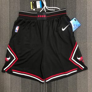 Nike Chicago Bulls Shorts Black / Red – L
