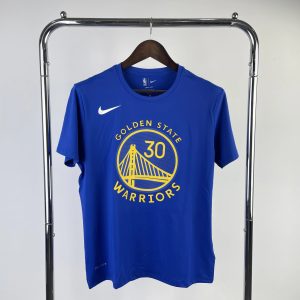 Nike Golden State Warriors Curry Shirt Blue / Yellow – L