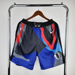 Nike Brooklyn Nets 2023/24 Shorts Blue / Black – L