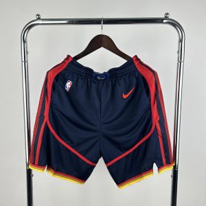Nike Golden State Warriors Shorts Navy / Red – L