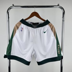 Nike Boston Celtics Shorts White / Green – L