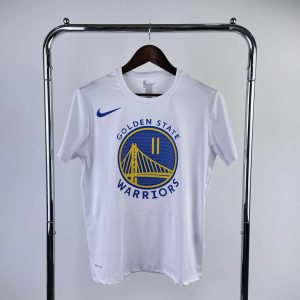 Nike Golden State Warriors Shirt White / Blue – L