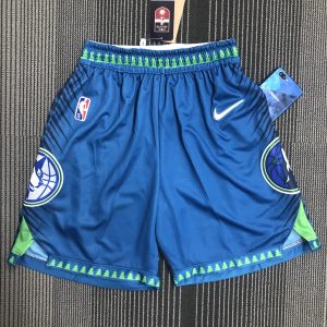 Nike Minnesota Timberwolves Shorts Blue – L