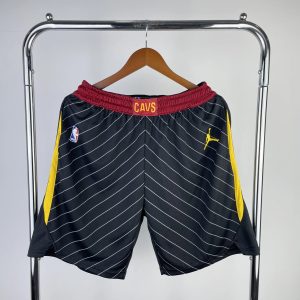 Nike Cleveland Cavaliers Shorts Black / Yellow – L
