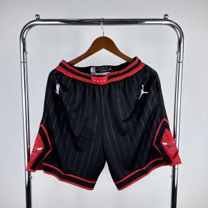 Nike Air Jordan Chicago Bulls 2021/22 Shorts Black / Red – L