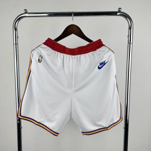 Nike Golden State Warriors Shorts White / Red – L
