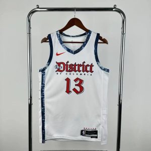Nike Washington Wizards - 2024-2025 Jersey White / Red – L
