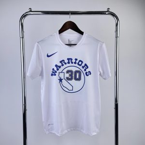 Nike Golden State Warriors Curry Shirt White / Blue – L