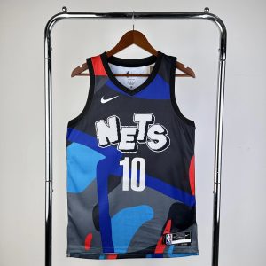 Nike Brooklyn Nets Simmons 2023/24 Shorts Black / Blue – L
