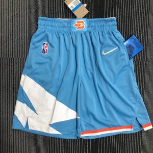 Nike Los Angeles Clippers Wall 2021/22 Shorts Blue / White – L