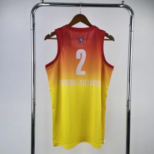 Nike All-Star Game Shai 2023 Jersey Yellow / Red – L