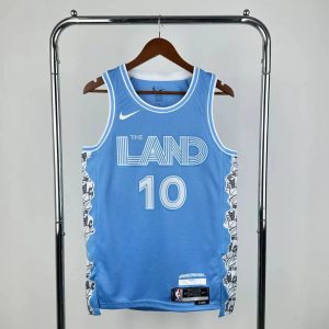 Nike Cleveland Cavaliers Nike City 2024 Jersey Blue / White – L