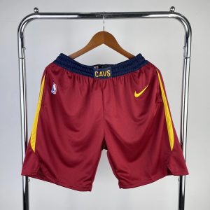 Nike x Cleveland Cavaliers Icon Swingman Shorts Red / Yellow – L