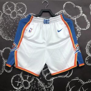 Nike NBA Swingman Shorts White / Orange – L