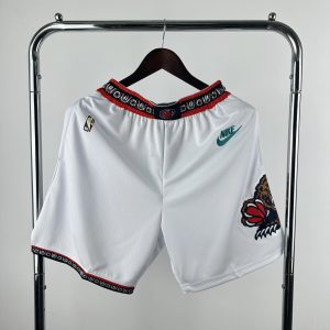 Nike Memphis Grizzlies 2024/25 Shorts White / Red – L