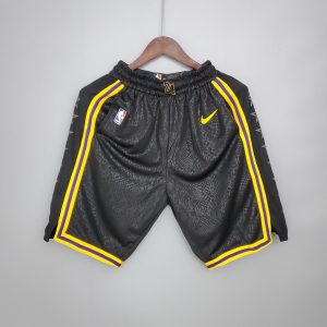 Nike Los Angeles Shorts Black / Yellow – L