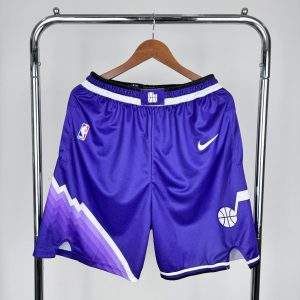 Nike Utah Jazz 2023/24 Shorts Purple / White – L