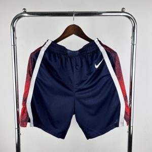 Nike USA Basketball Olympics 2024 Shorts Navy / Red – L