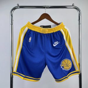 Nike Golden State Warriors 2022/23 Shorts Blue / Yellow – L