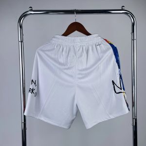 Nike Brooklyn Nets 2022/23 Shorts White / Rainbow – L