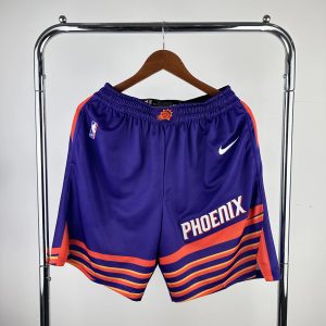 Nike Phoenix Suns 2022/23 Shorts Purple / Orange – L
