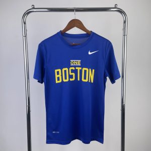 Nike Boston Celtics 2022/23 Shirt Blue / Yellow – L