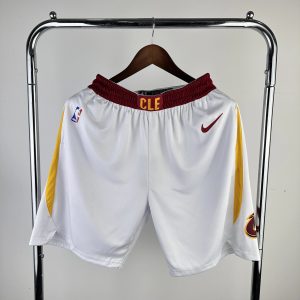 Nike Cleveland Cavaliers Association Swingman Shorts White / Red – L