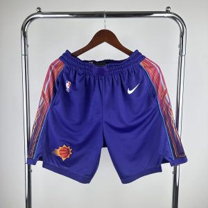 Nike Phoenix Suns 2023/24 Shorts Purple / Orange – L