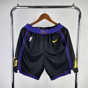 Nike Los Angeles Lakers 2023/24 Shorts Black / Purple – L