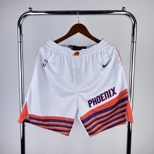 Nike Phoenix Suns 2022/23 Shorts White / Orange – L
