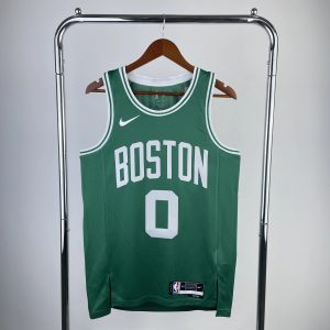 Nike Boston Celtics Tatum 2022/23 Shirt Green / White – L