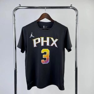Nike Air Jordan Phoenix Suns Paul Shirt Black / Orange – L