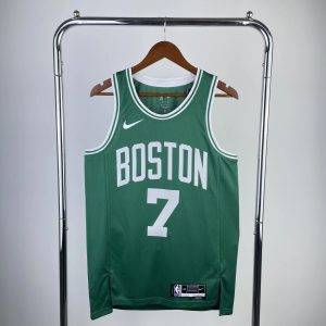 Nike Boston Celtics Brown 2022/23 Shirt Green / White – L