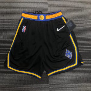 Nike Golden State Warriors 2021/22 Shorts Black / Yellow – L