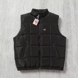 Broken Planet Puffer Vest Quilted – L