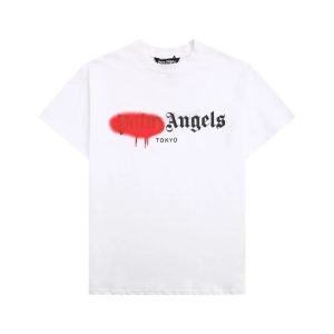 Palm Angels Graphic Tee Spray Paint Logo – W13, L