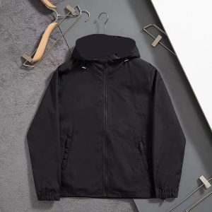 Burberry Track Jacket / Zip Hoodie Black – J7026, XXXL