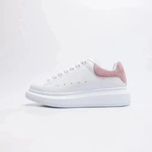 Alexander McQueen Oversized Sneaker White Pink Suede – 36