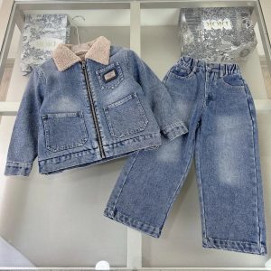 Boys and girls suit, custom hardware, upper body comfortable and good-looking – 060102001-1, 90cm