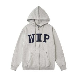 Carhartt WIP Zip-Up Hoodie WIP Arch Logo – GrayGray, L