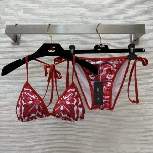Dolce & Gabbana Bikini Set Baroque Print – L